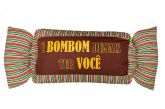 fronha estampada bombom